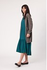 PAULA LONG CARDIGAN - lt brown